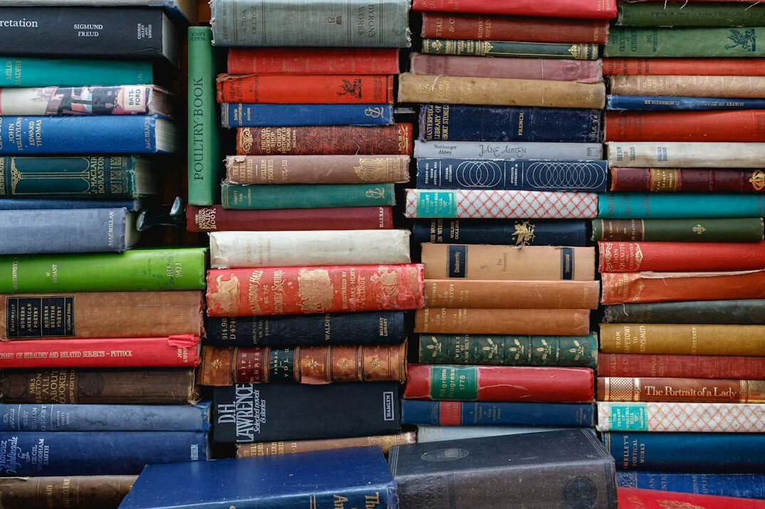 old library books